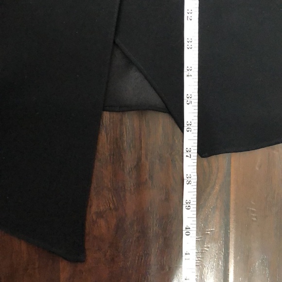 DEREK LAM 10 Crosby Silk Blend Black Shift Asymmetric Dress - Picture 9 of 9